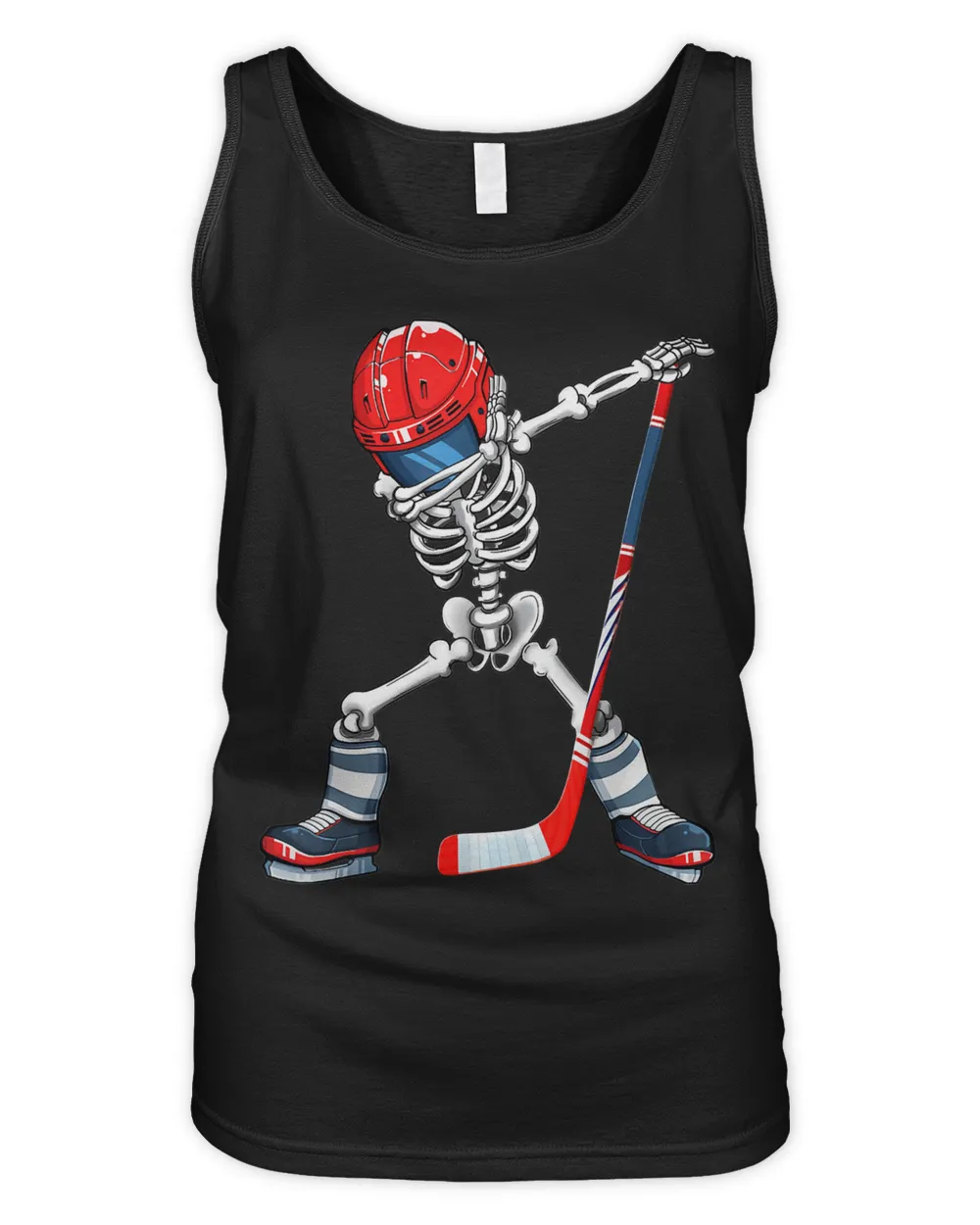 Hockey Dabbing Skeleton Hockey Halloween Costume player