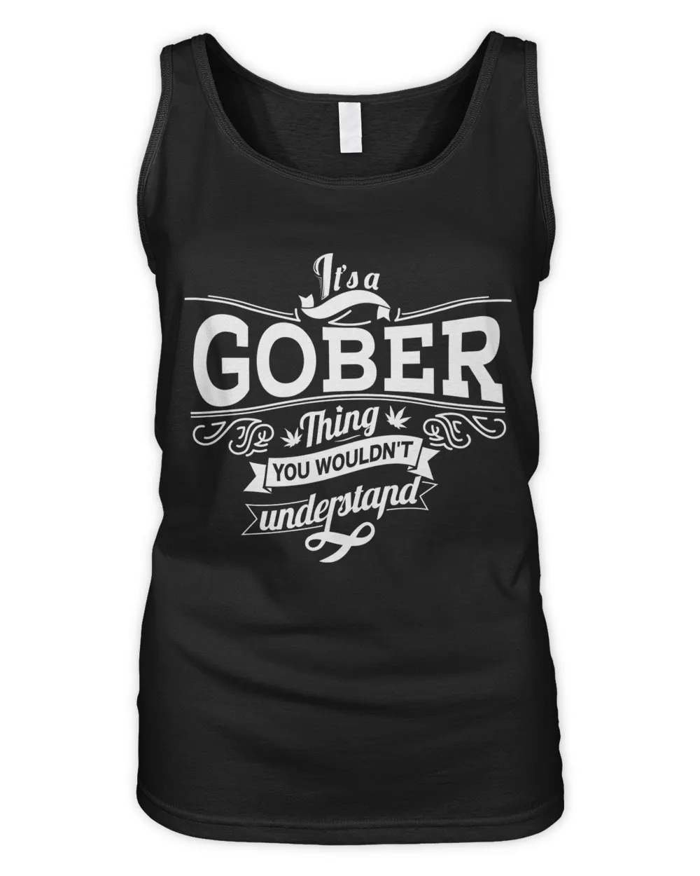 GOBER Women's Tank Top black s