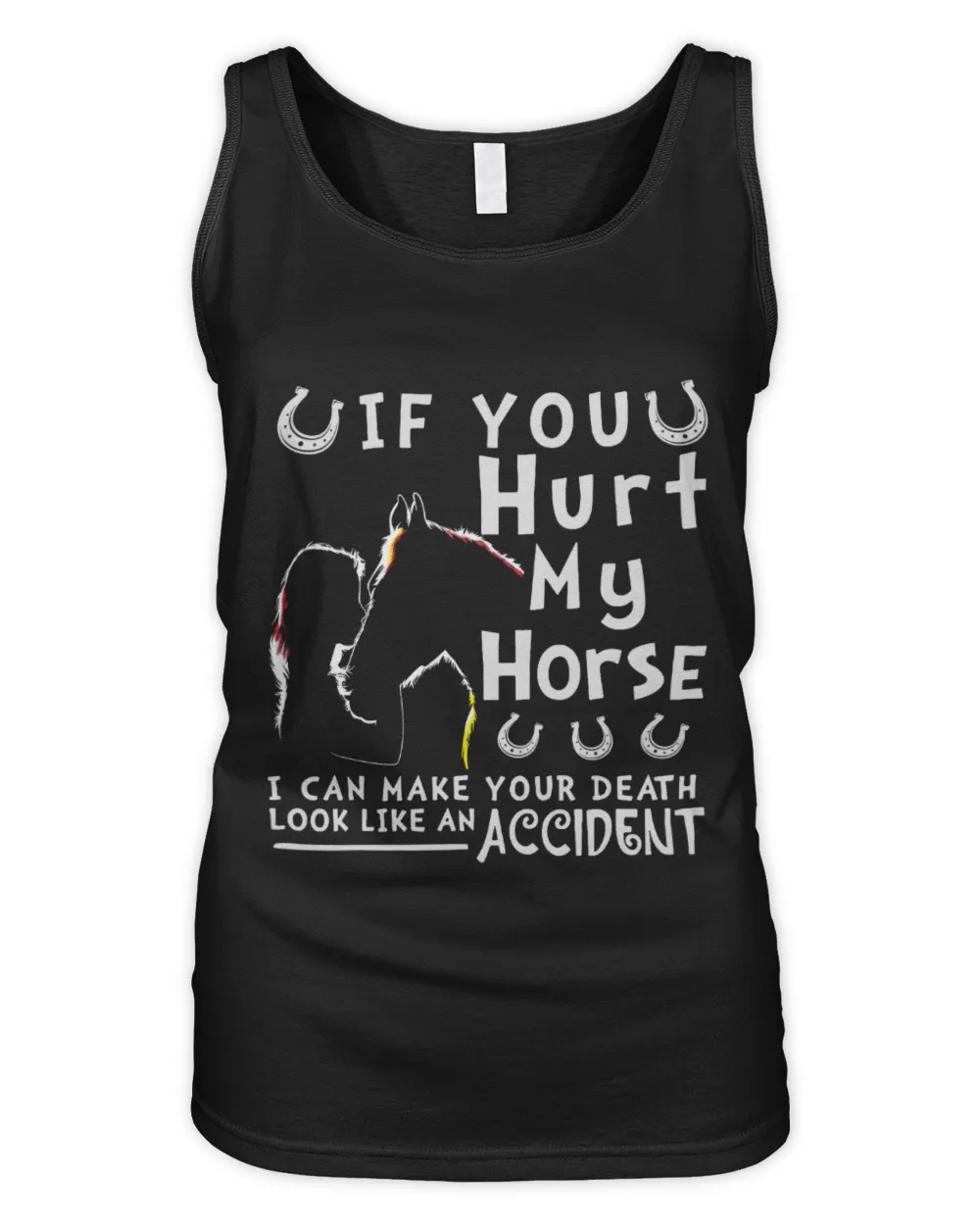 You hurt my horse I will make you