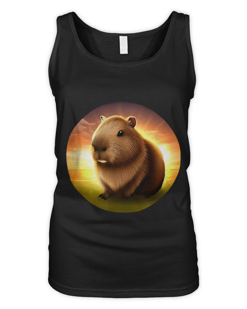 Capybara Mammal Sunset
