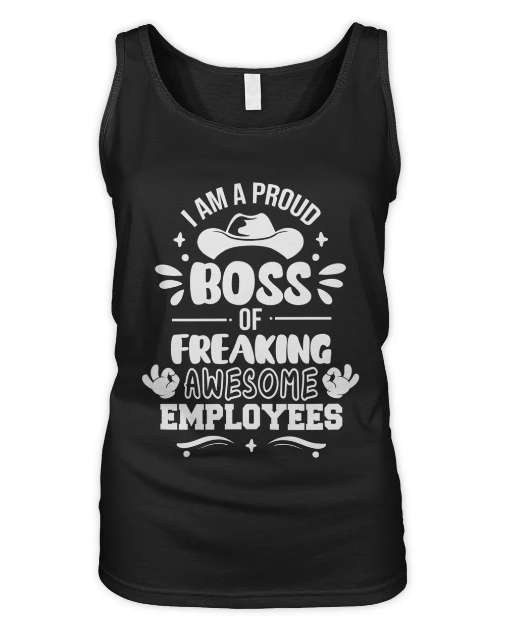 New I Am A Proud Boss Of Freaking Awesome Employees T-Shirt