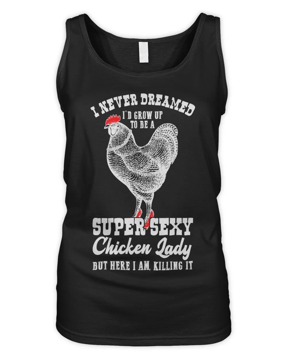 Farmer Never Dreamed Growing Up A Super Sexy Chicken Lady