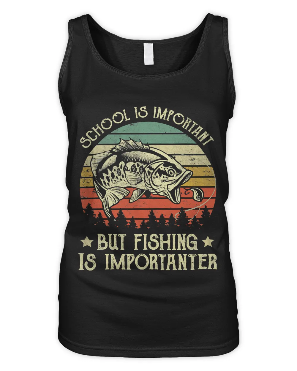 Vintage School Is Important But Fishing Is Importanter