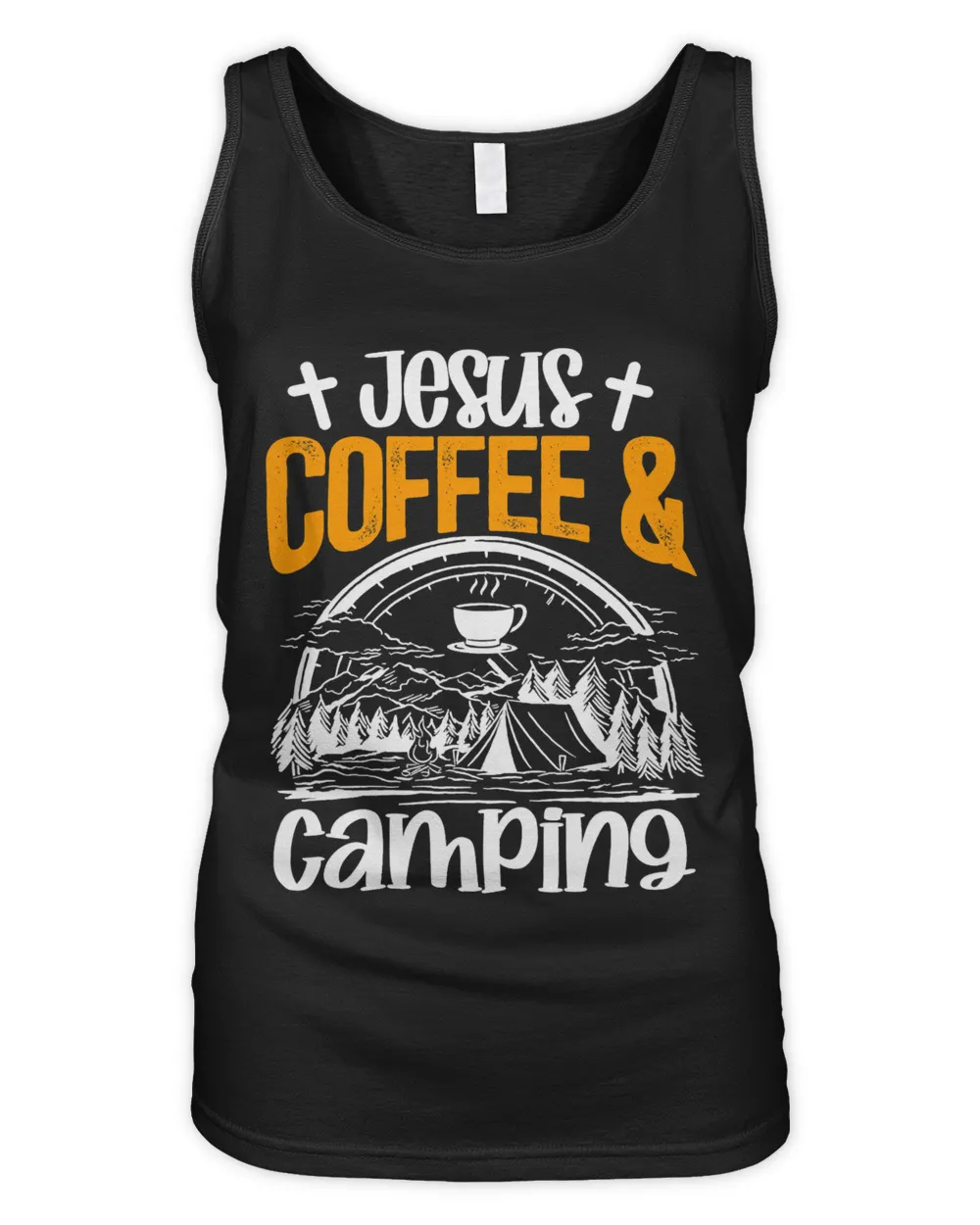Jesus Coffee And Camping Nature Camper Stargazing310