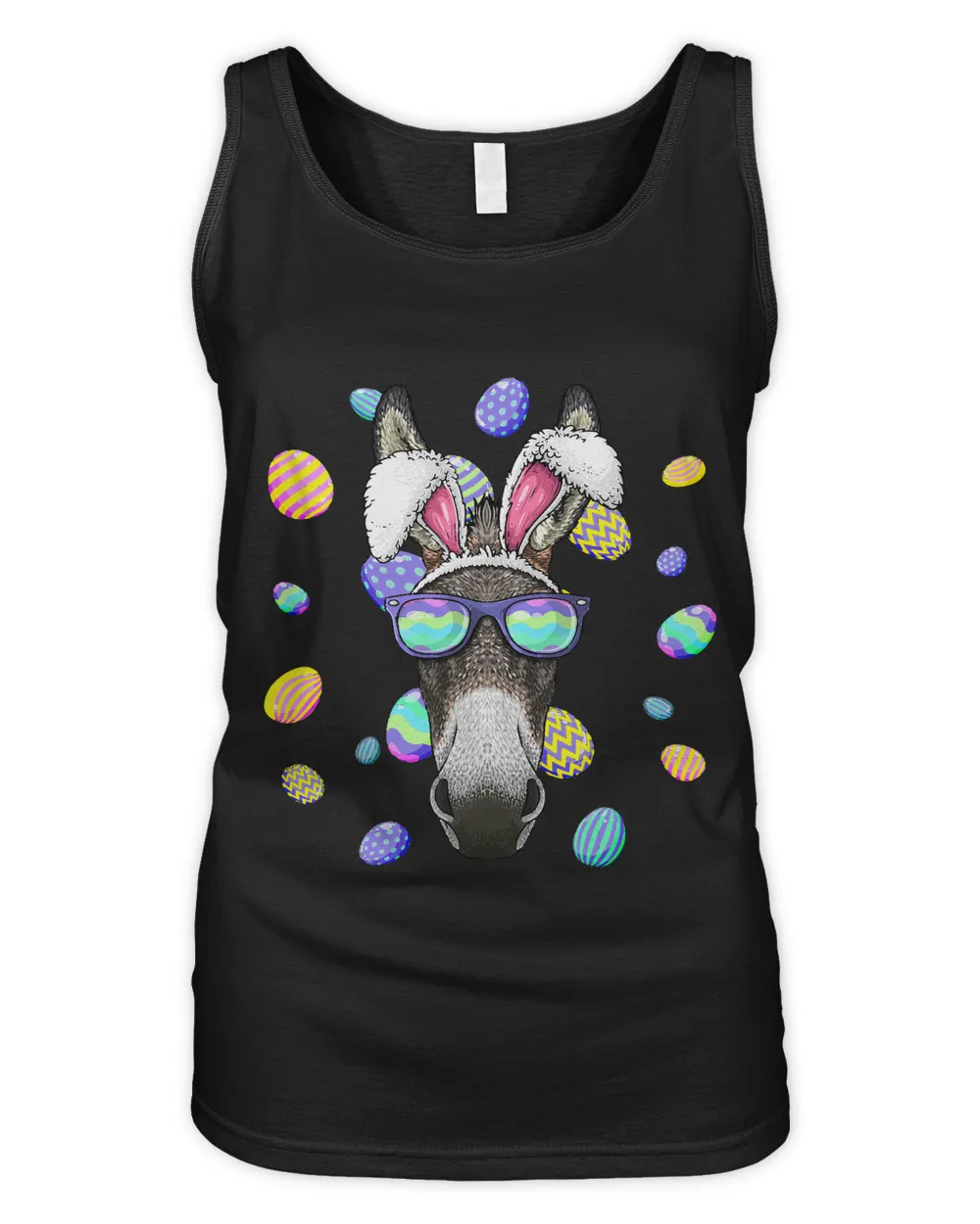 Donkey Easter Bunny Ears Funny Easter Eggs Hunting