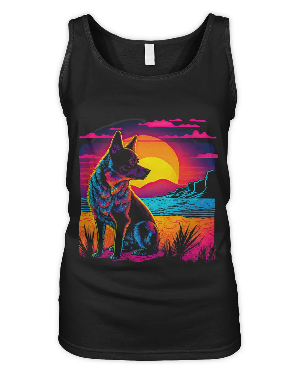 Retro Aesthetic Australian Cattle dog 17