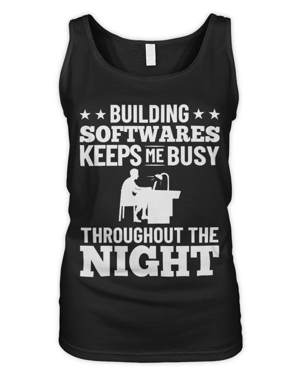 Computer Engineer Software Programmer Application Developer 1 Women's Tank Top black s