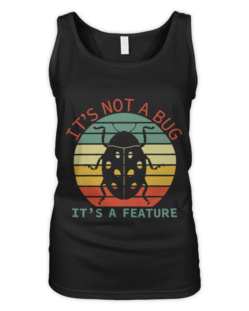 Funny programming coding for computer engineers developers Women's Tank Top black s
