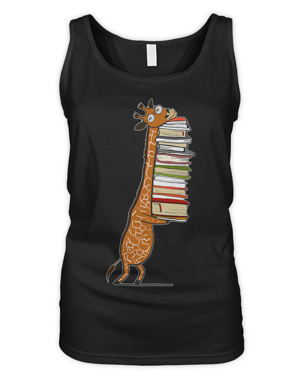 Read Books Bookworms Librarian Funny Giraffe Book Lovers