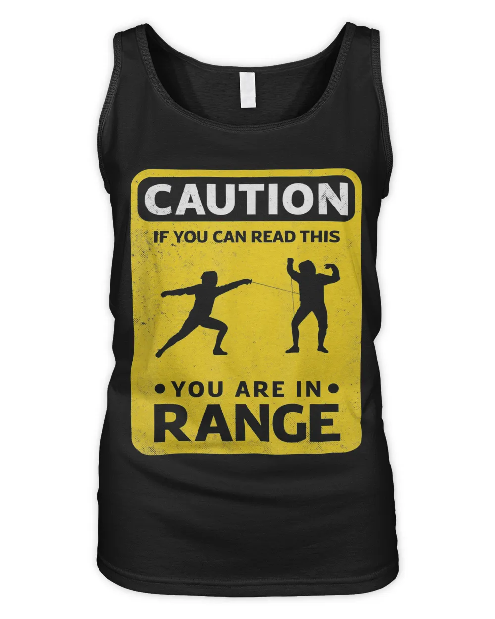 You're in range Women's Tank Top black s