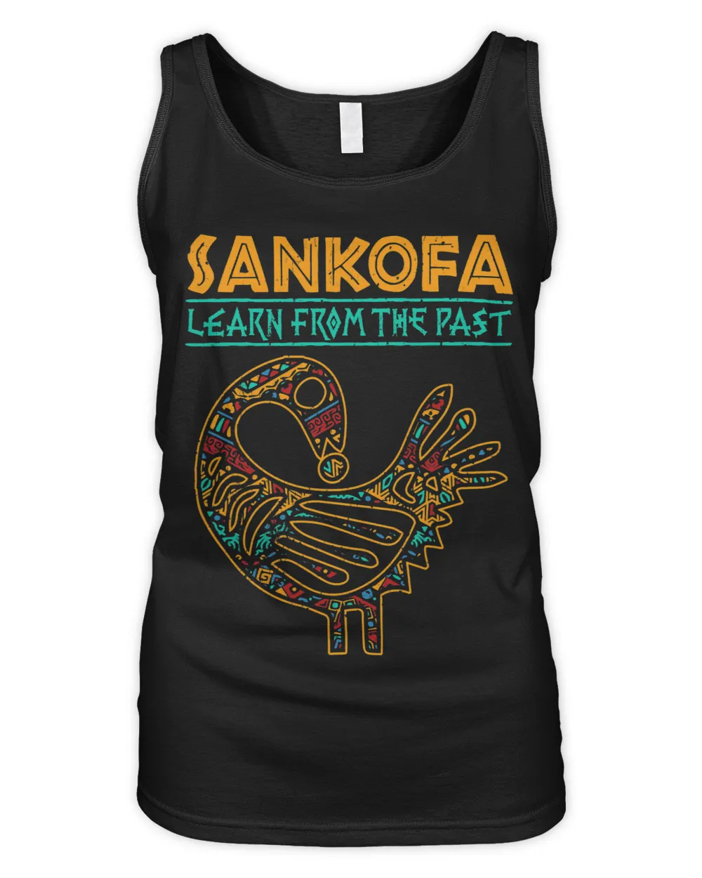 Black History Sankofa African Bird Juneteenth