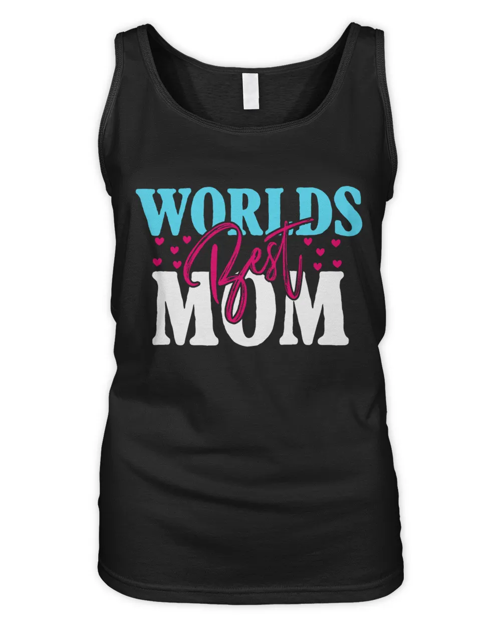 Worlds Best Mom Women's Tank Top black s