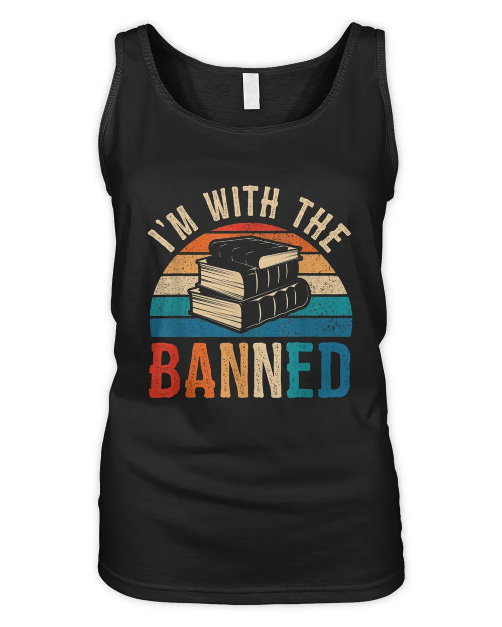 I'm With The Banned Books Tee, I Read Banned Books Lovers