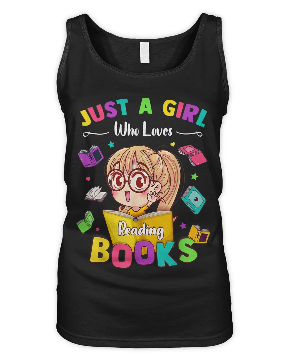 cute students just a girl who loves reading books kids