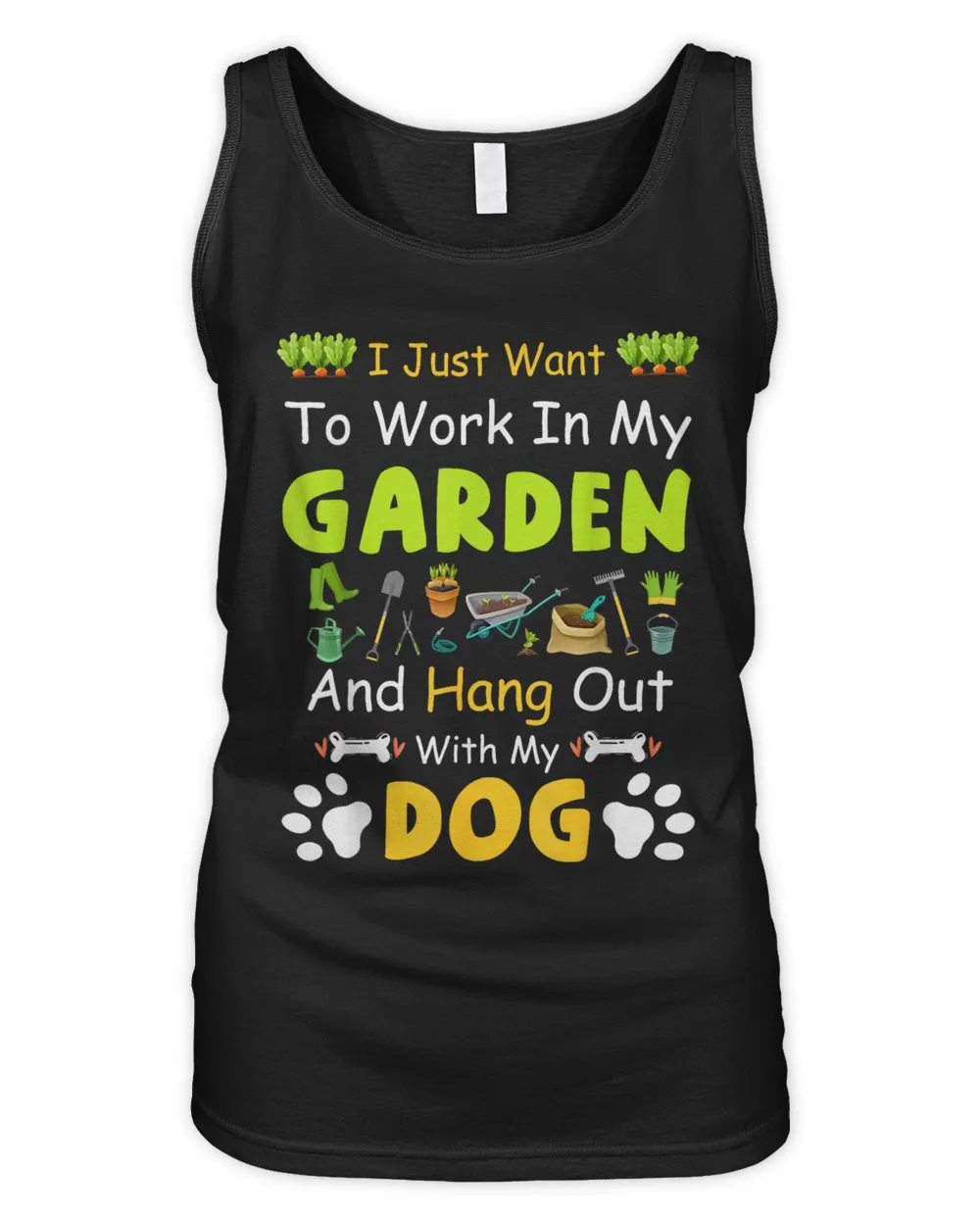 Gardening dog Lovers Garden