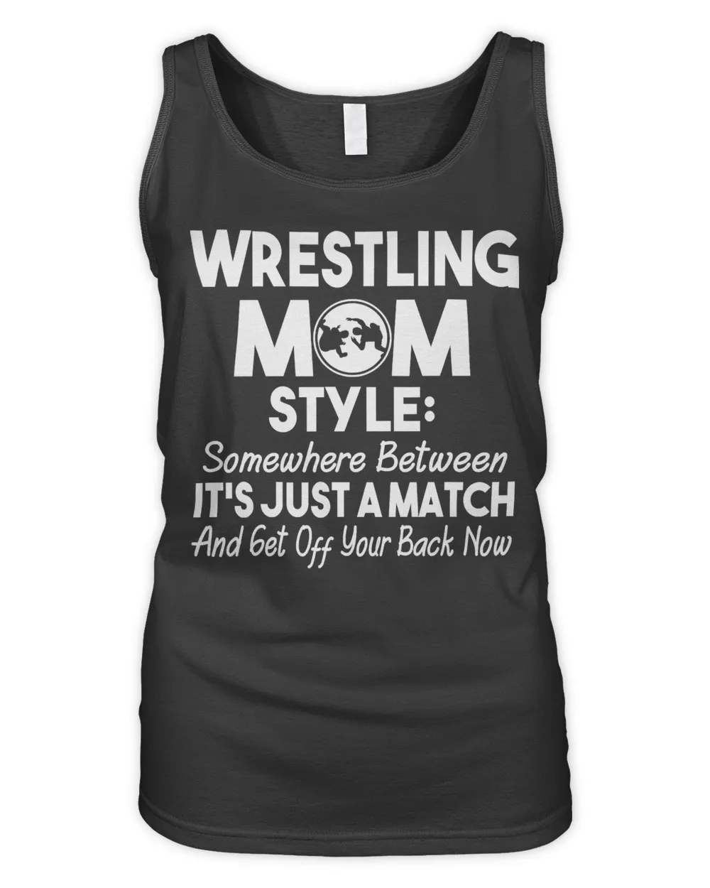 Wrestling Mom Style Funny Gift For Mom T-Shirt