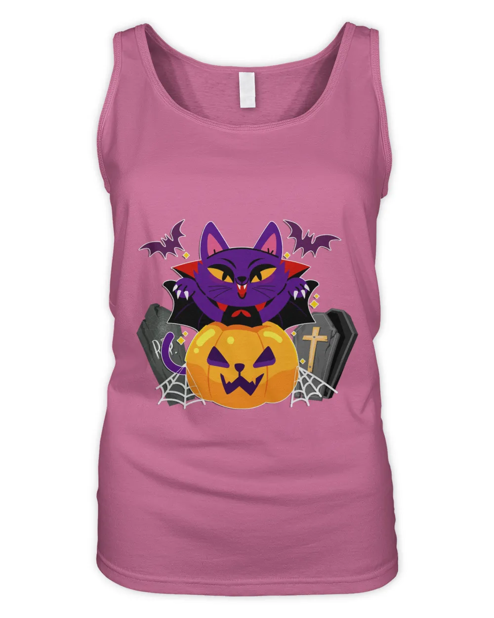 Black Cat Pumpkin V-Neck T-Shirt, tombstone coffin demon bat Kids Pullover Hoodie light color