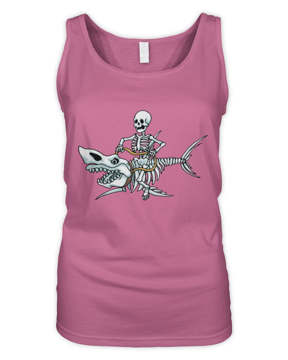 Halloween Shark for a Skeleton Fan T-Shirt