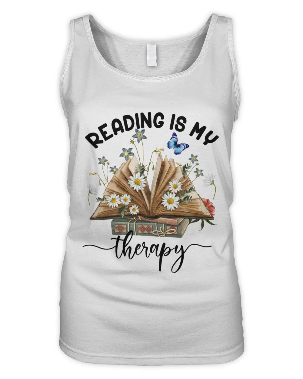 Reading Is My Therapy Shirt