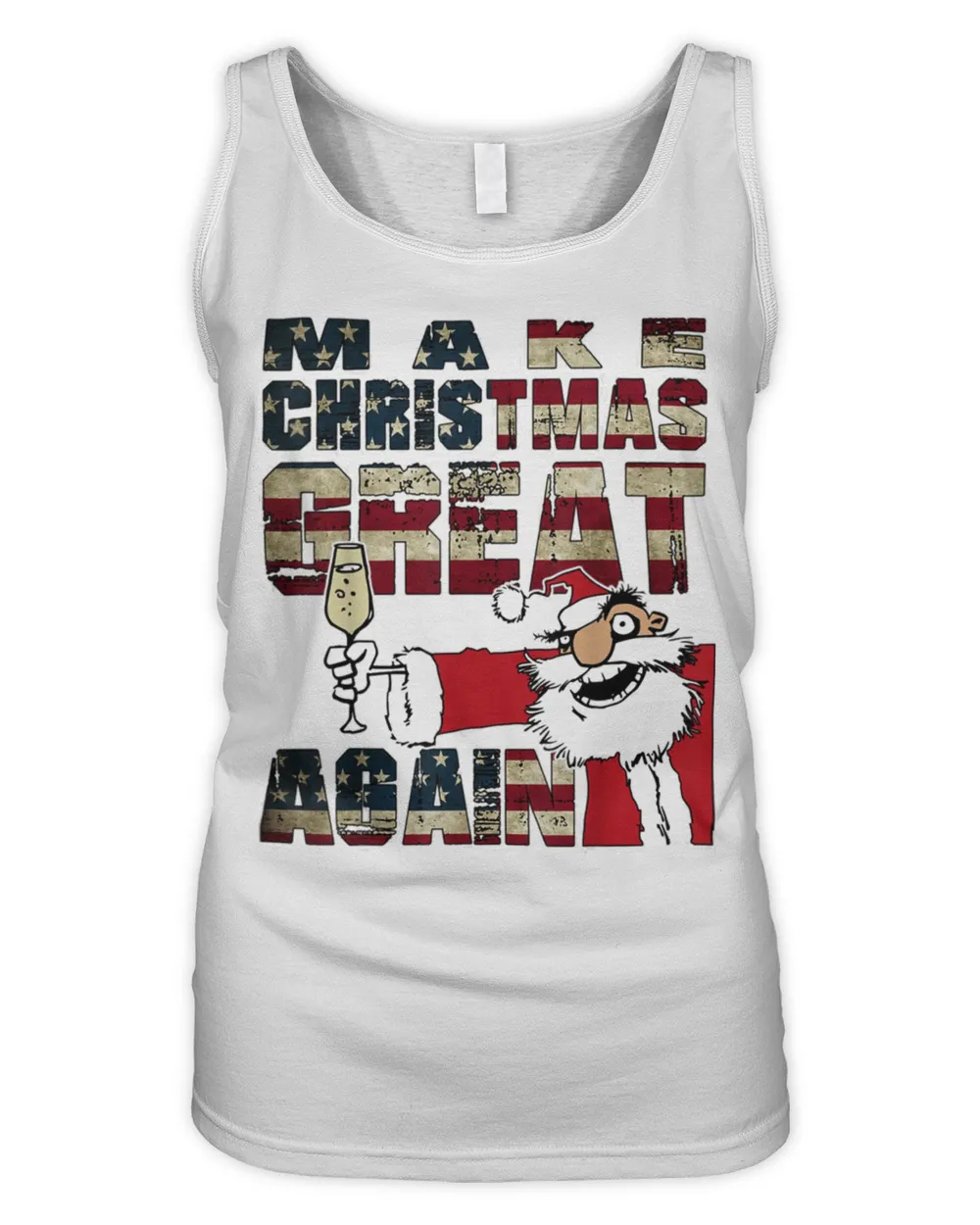 Make Christmas Great Again, Santa Clause, Xmas, Holiday Shirt