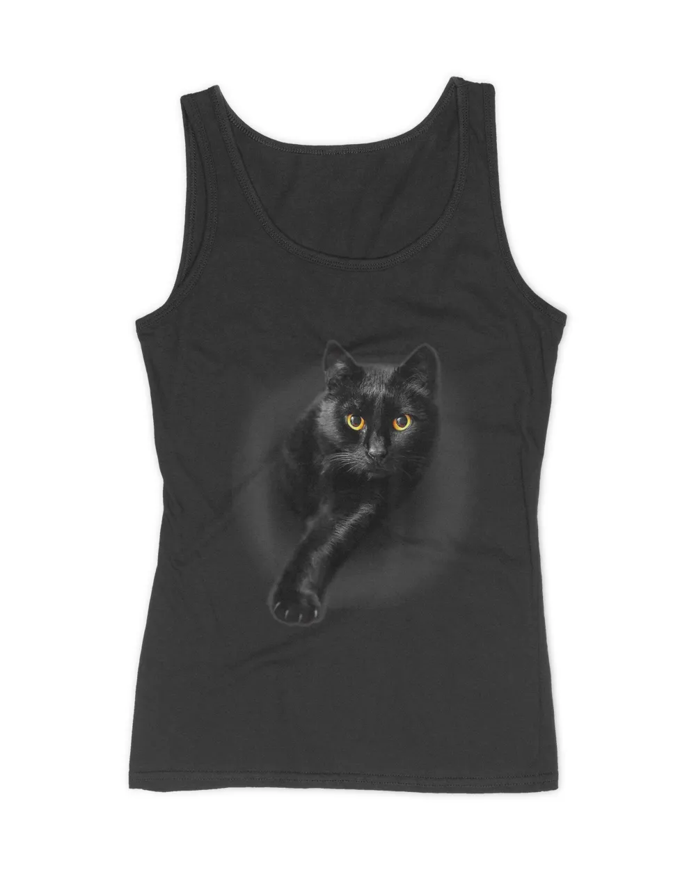 Black Cat Yellow Eyes QTCAT202211010003