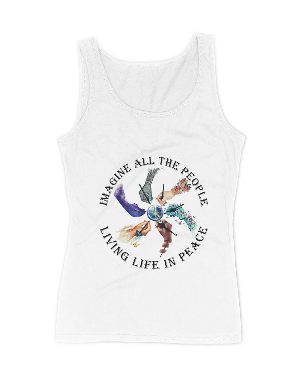 Hippie Imagine All The People