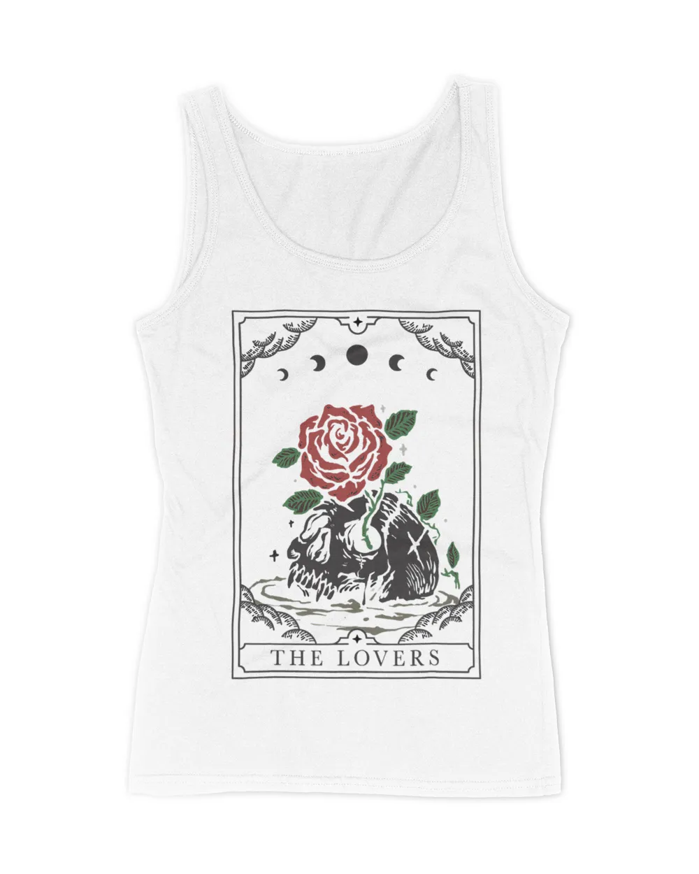 The Lovers Tarot Card Goth Fortune Telling Occult Tarot Card