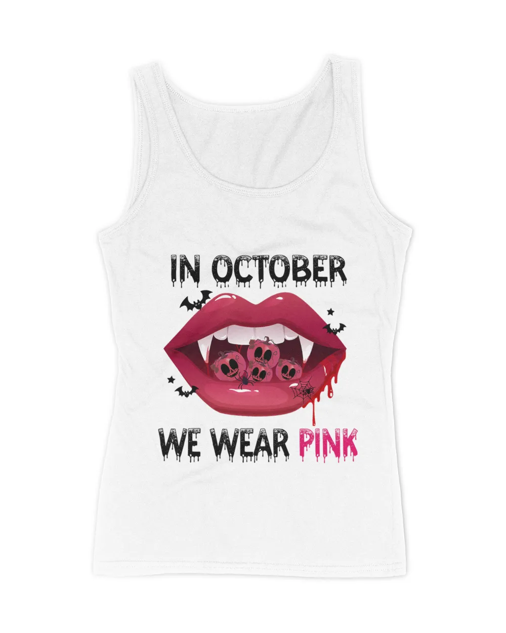 in october we wear pink breast cancer awareness
