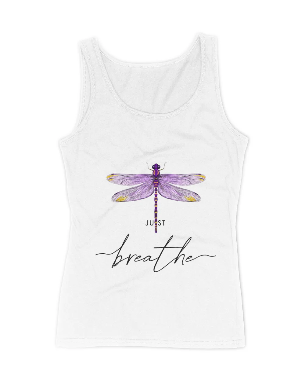 Just Dragonfly Tattoo Motif Summer Breathe Meditation Yoga