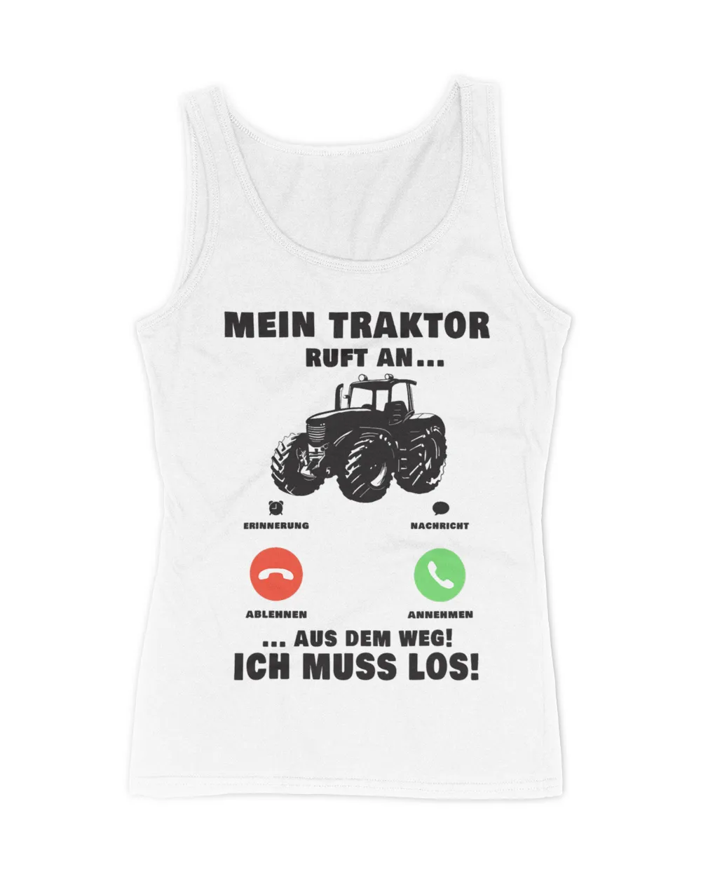My tractor calls to tractor driver farmer
