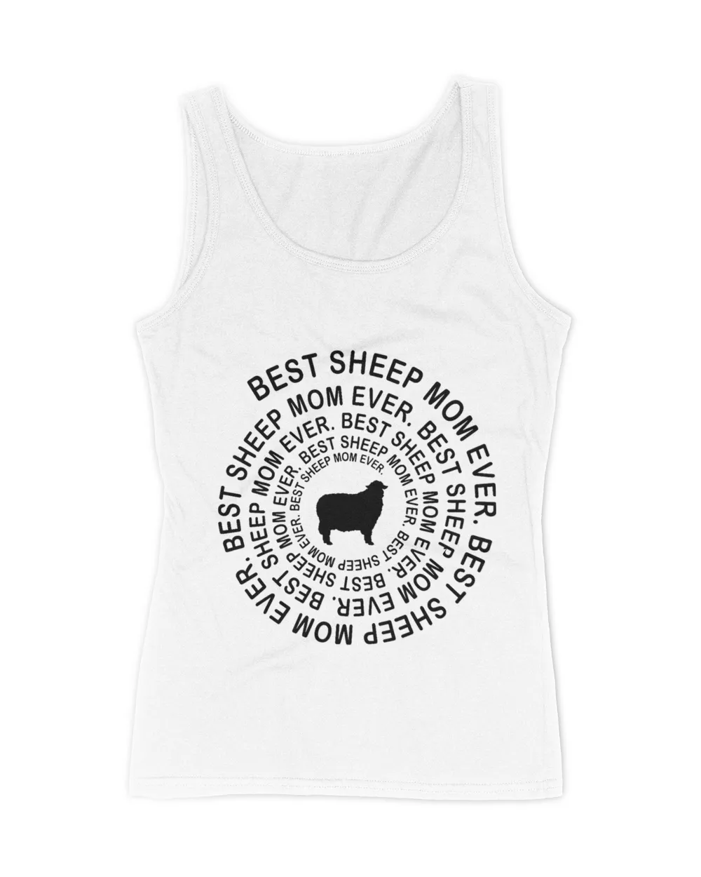 Funny Sheep Mom Spiral For Women Girls Mothers Day