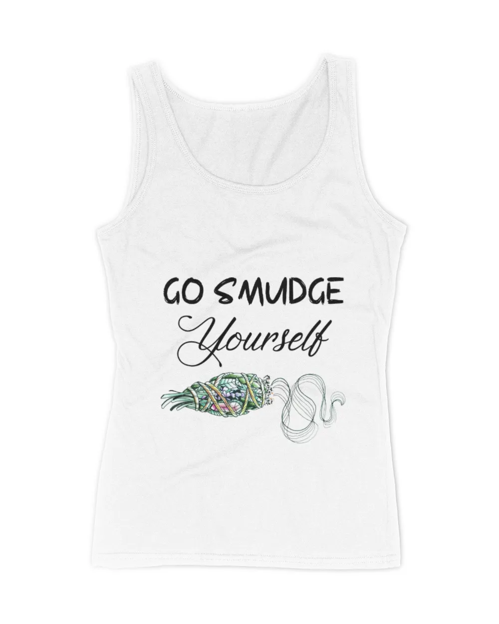 witch ritual smudge