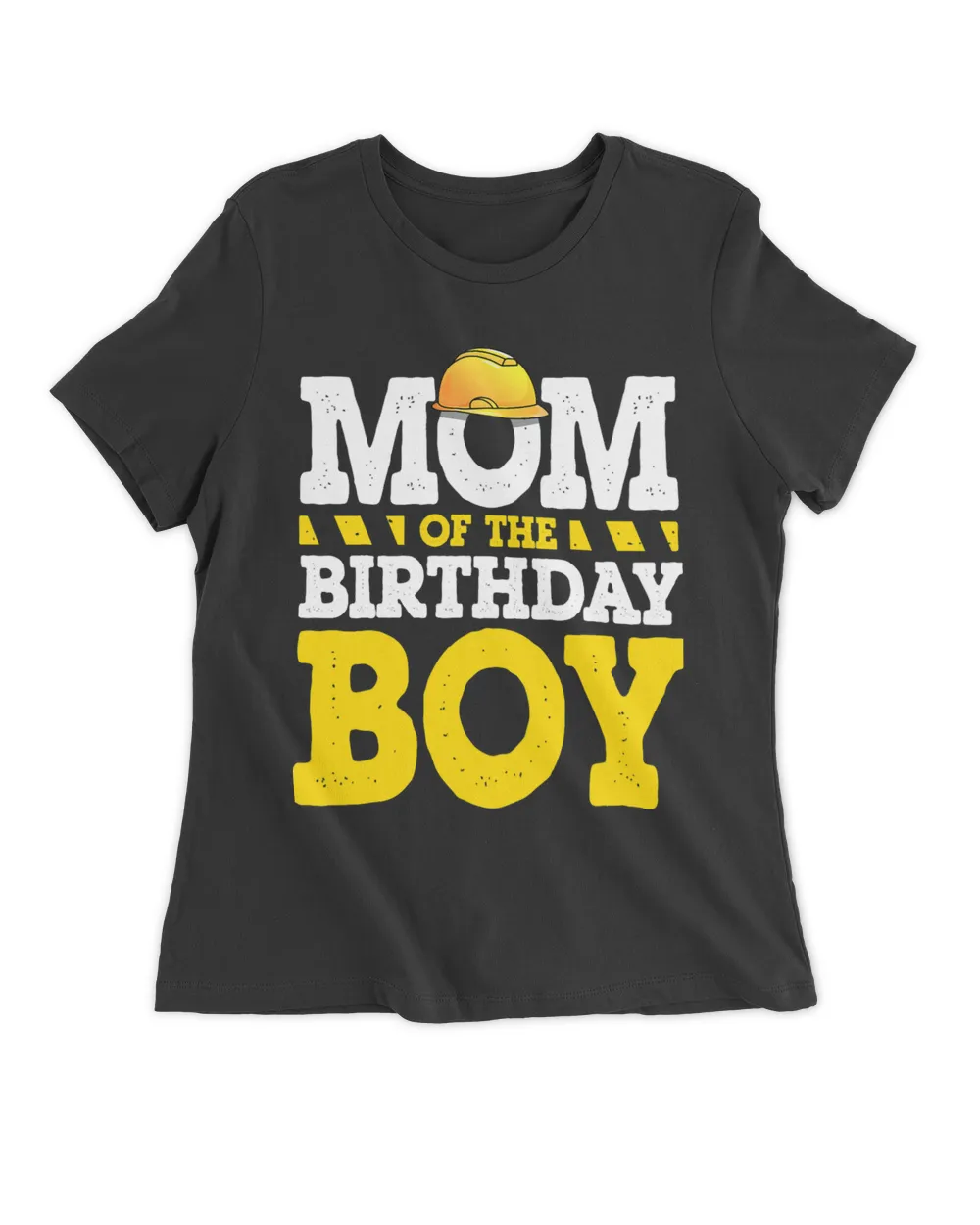 Construction Worker Mom of the Birthday Boy Mother Matching