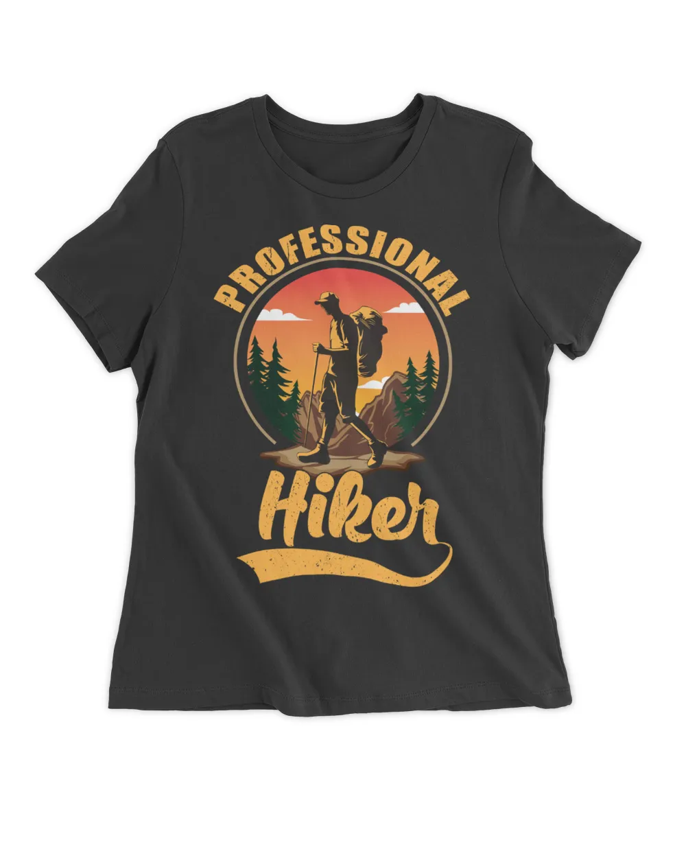 Hiking ( Hiking Trails ) - Professional Hiker T-shirt