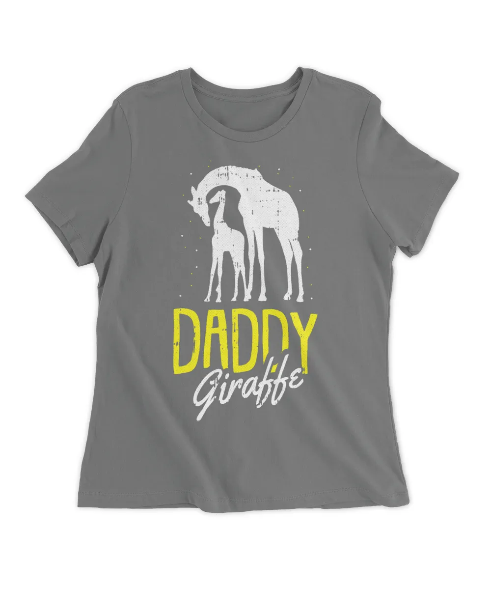 Giraffe Lover Daddy Giraffe Fathers Day Cute Zoo Animal Papa Dada Pops