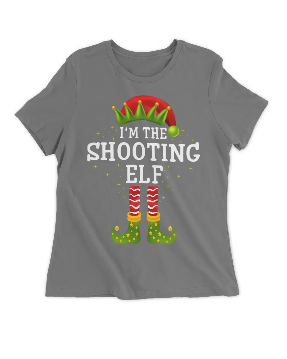 Im The Shooting Elf Matching Family Christmas Pajamas