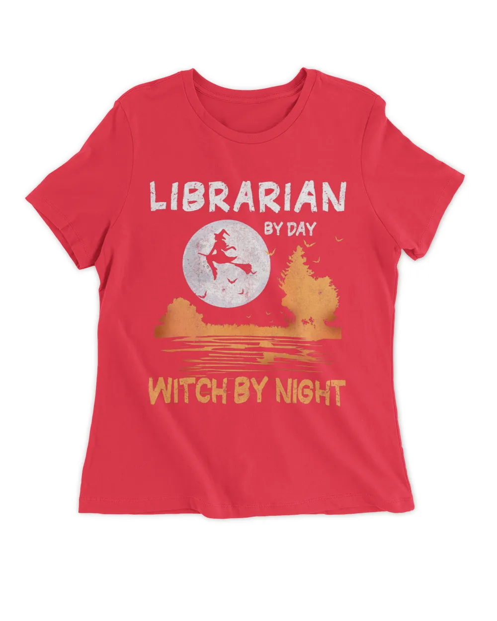 Librarian By Day Witch By Night Women Halloween 21