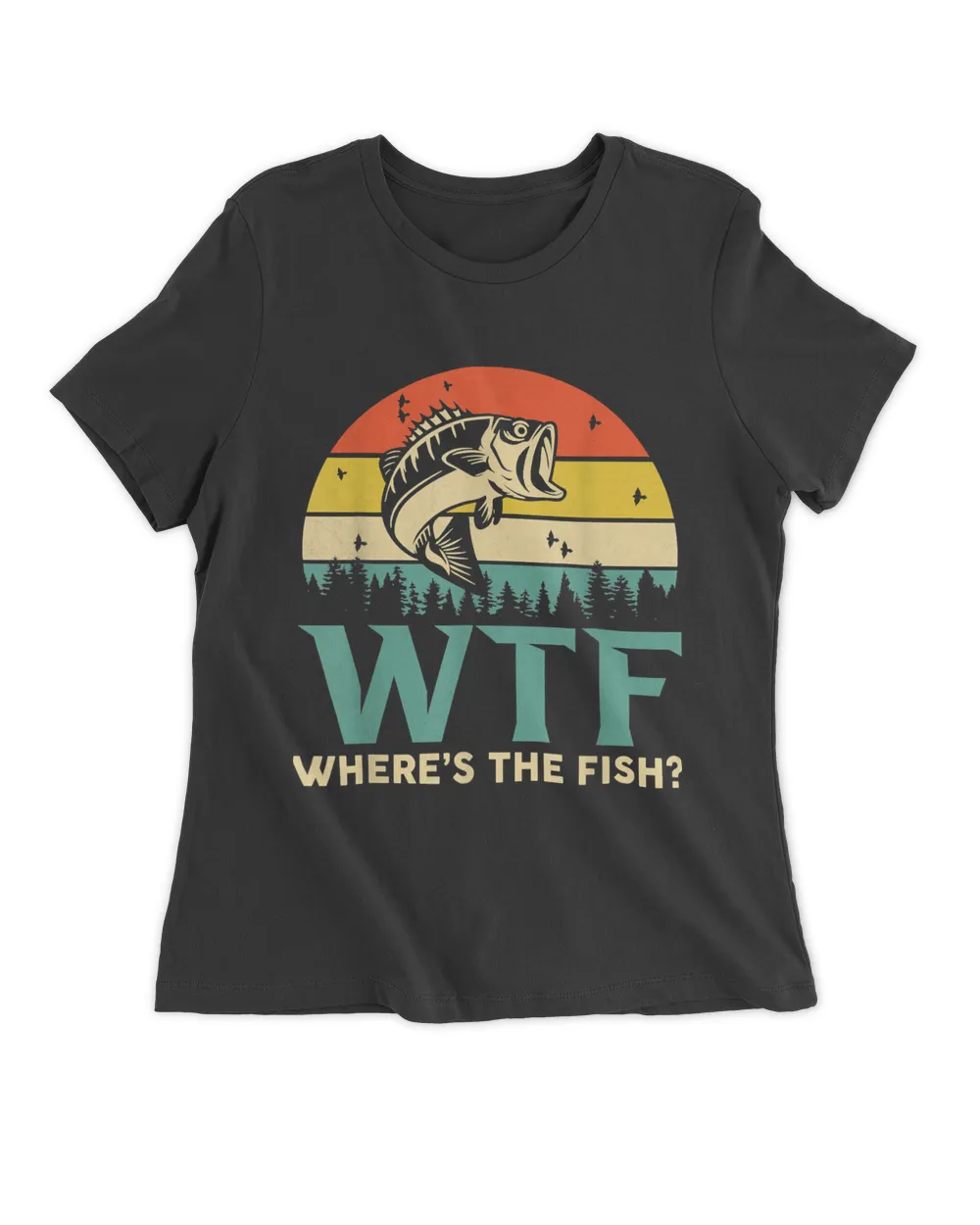 Wtf Where's The Fish - Funny Fishing Gifts
