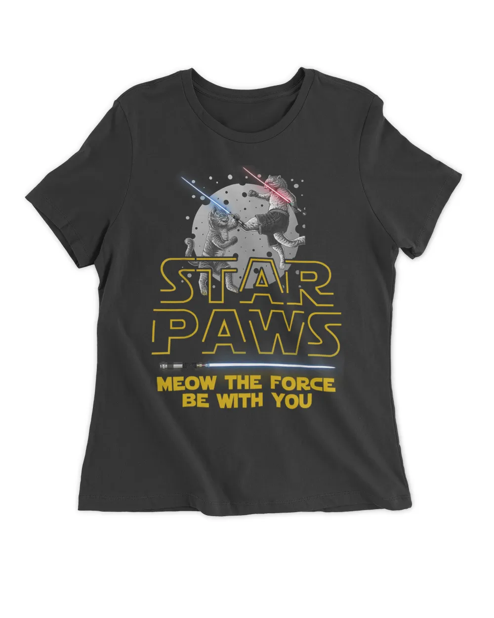 Cats 365 Star Paws Meow the Force Be With You Cats HOC050523A1