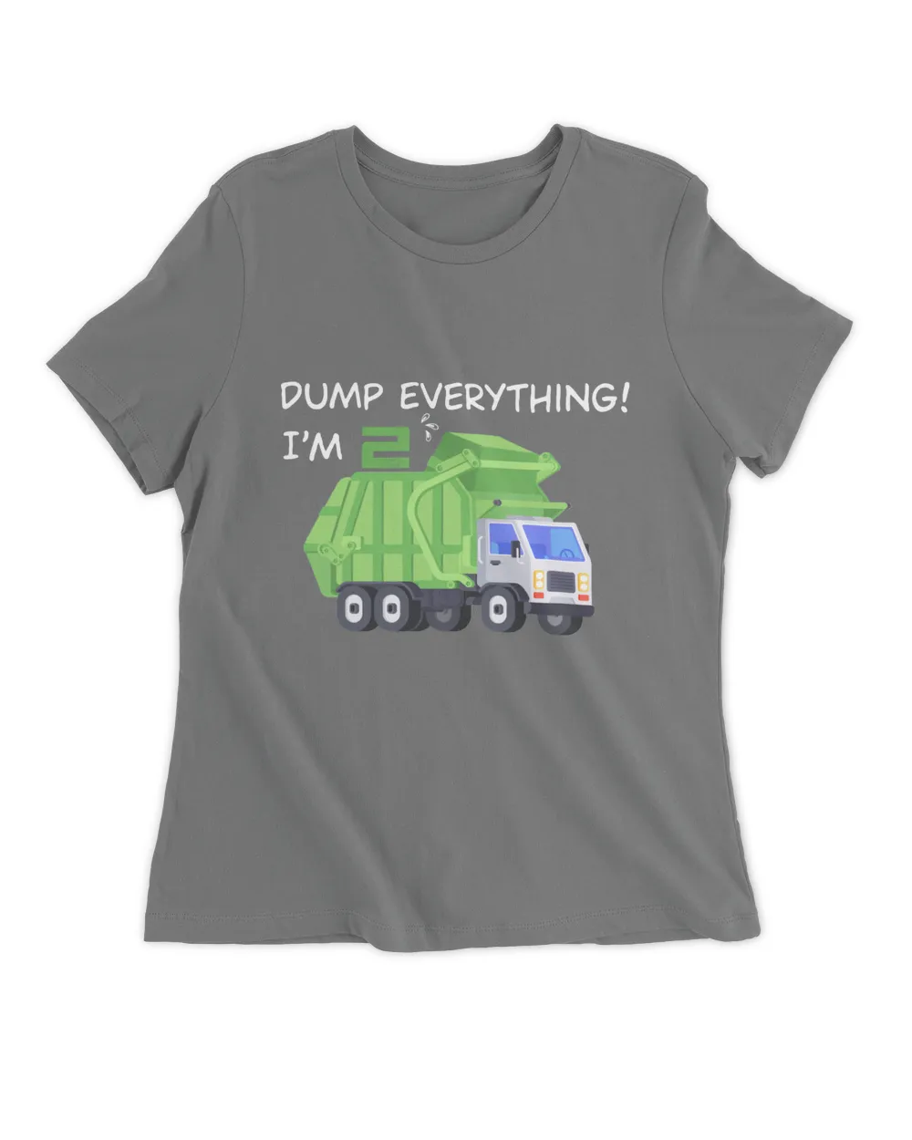 RD Dump Everything I'm 2 Shirt for kids Garbage Truck Birthday Shirt