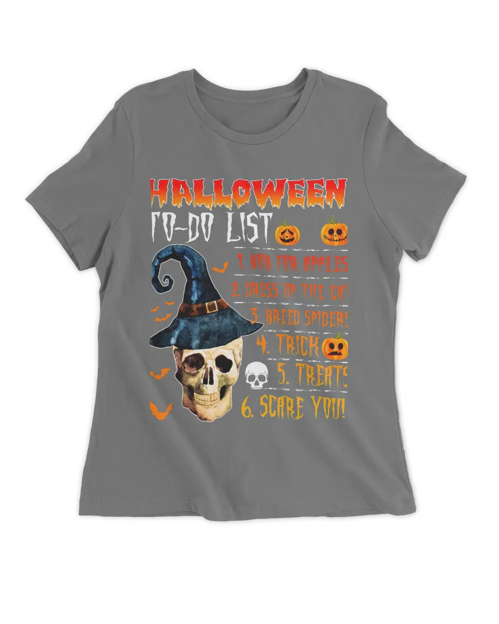 Skull To Do List Halloween - NQHNHS300821