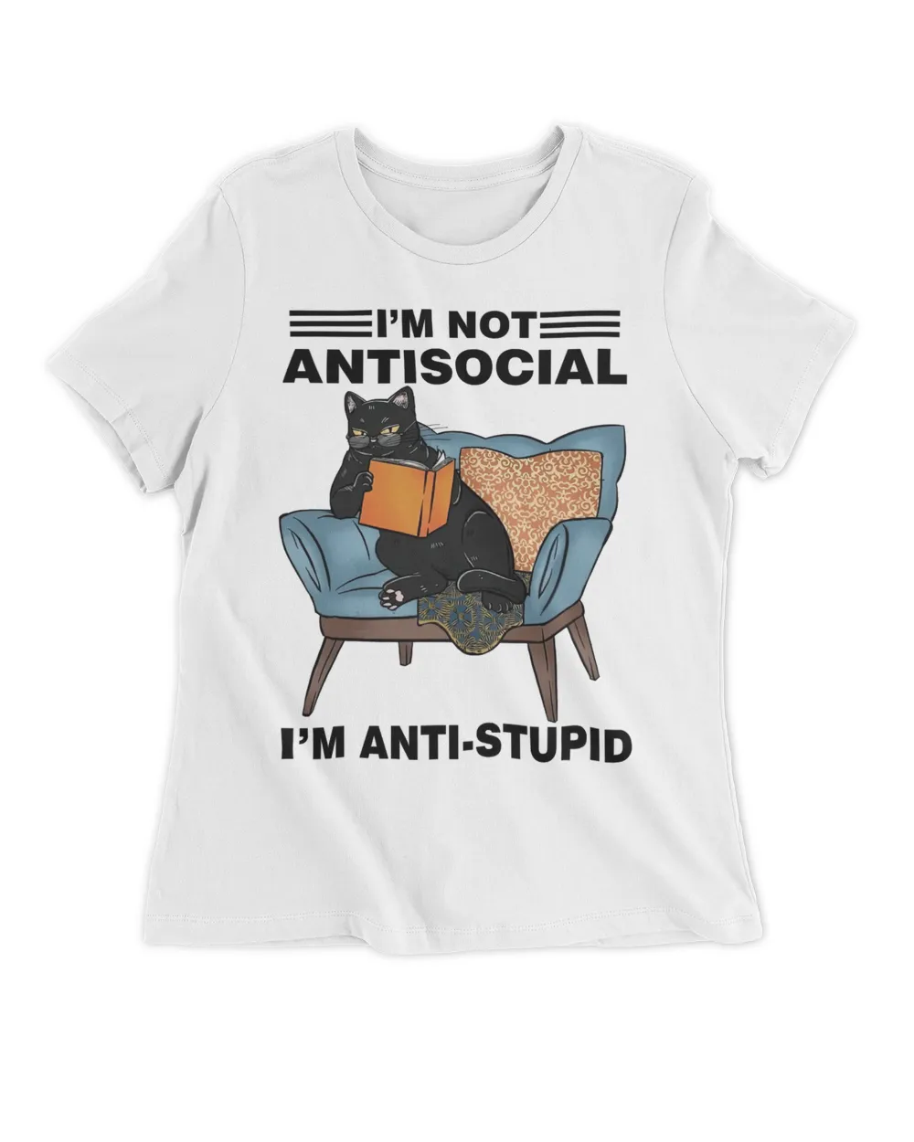 I'm Not Antisocial I'm Anti Stupid TTA15122204