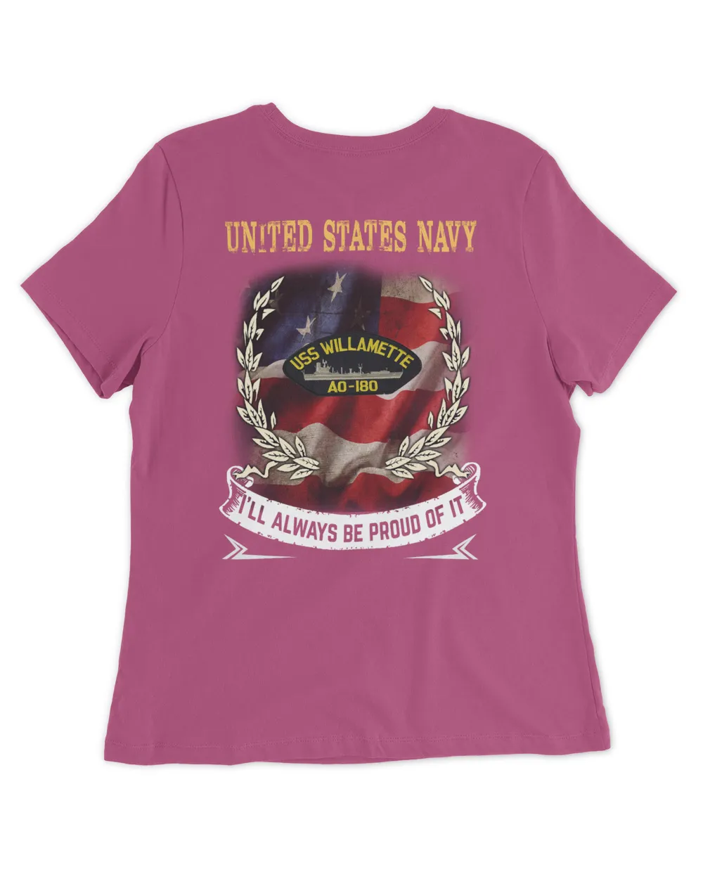 USS Willamette (AO-180)-1-1 Tshirt