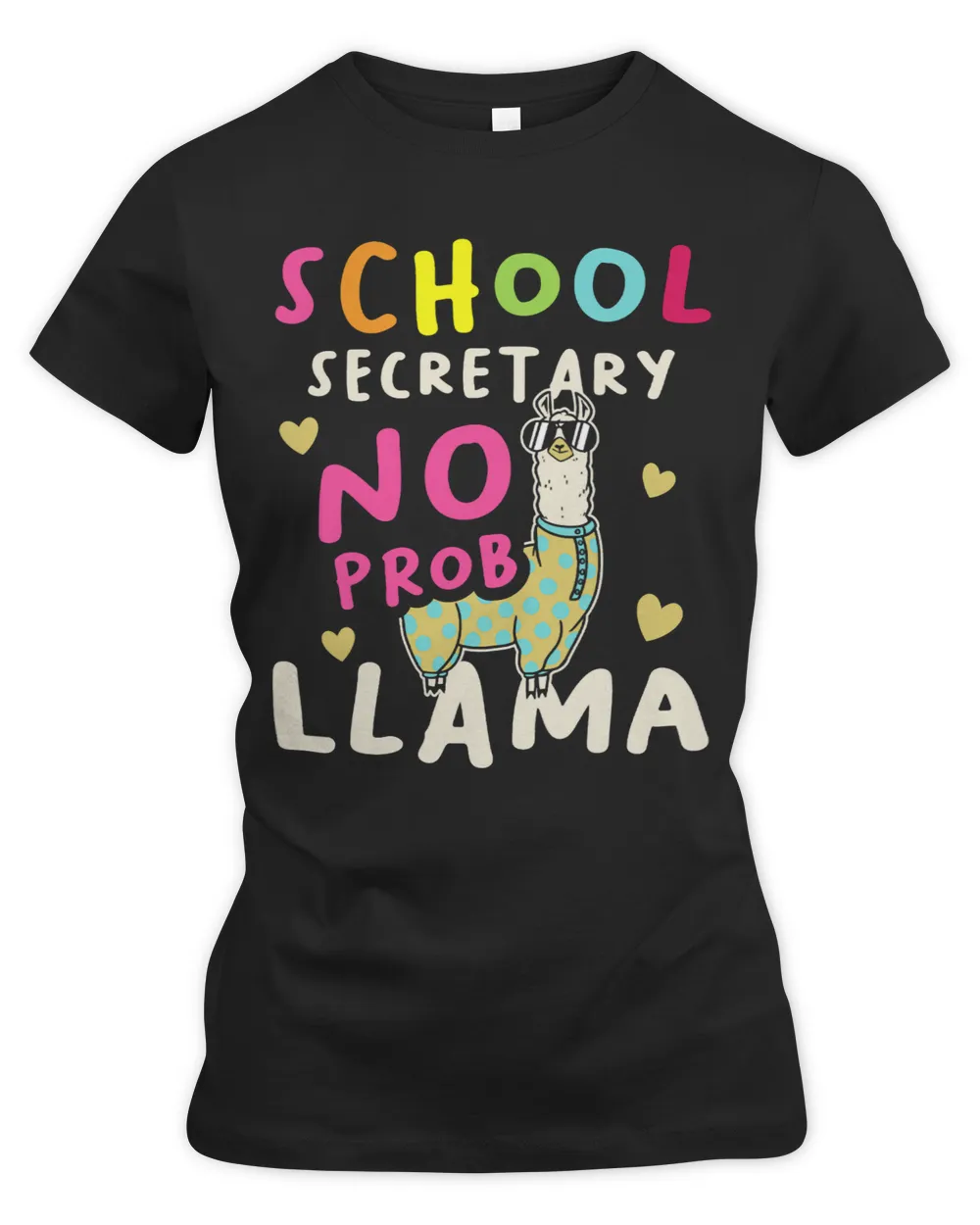 School Secretary No ProbLlama for a School secretary llama