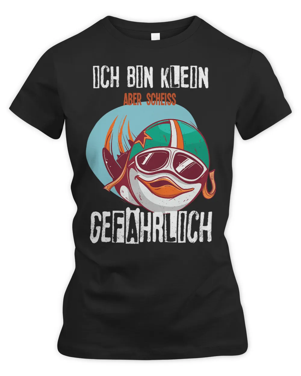 Penguins Lover Womens Ich bin klein aber gefahr penguin funny saying