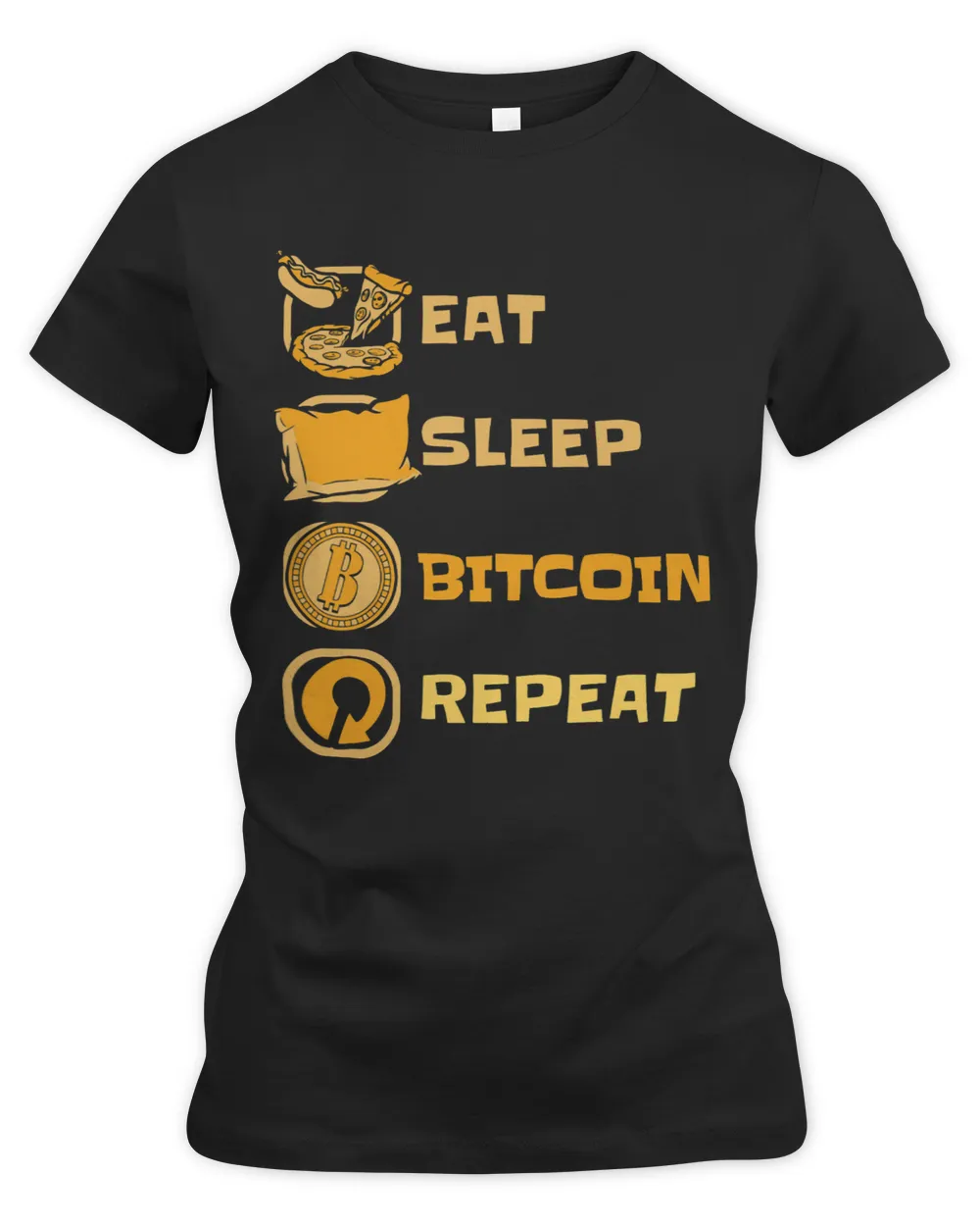 Eat Sleep Bitcoin Repeat Cryptocurrency Blockchains Bitcoin