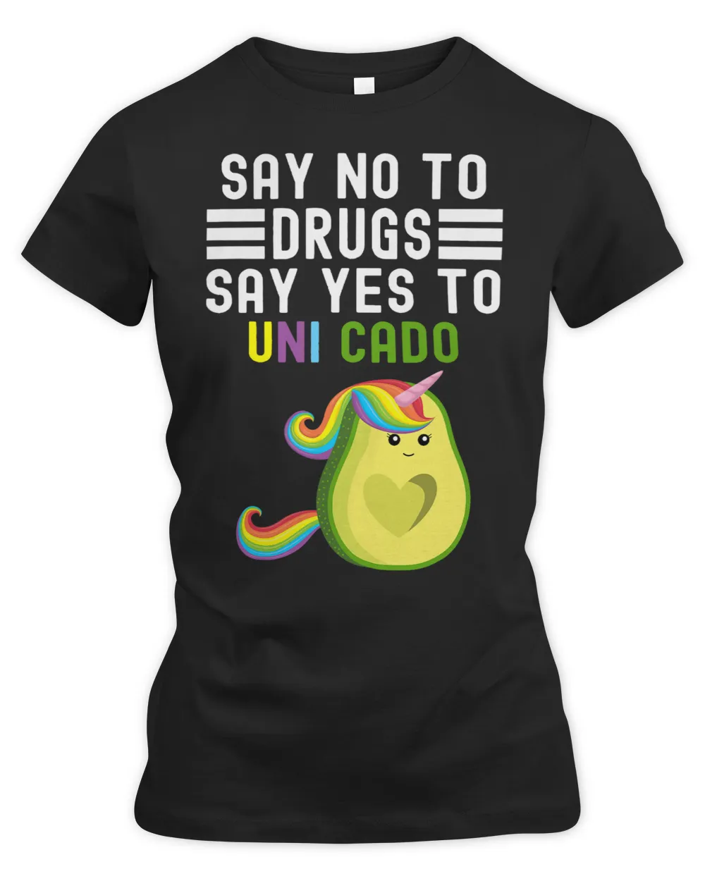 Say No To Drugs Say Yes To UniCado Anti drug Red Ribbon Week