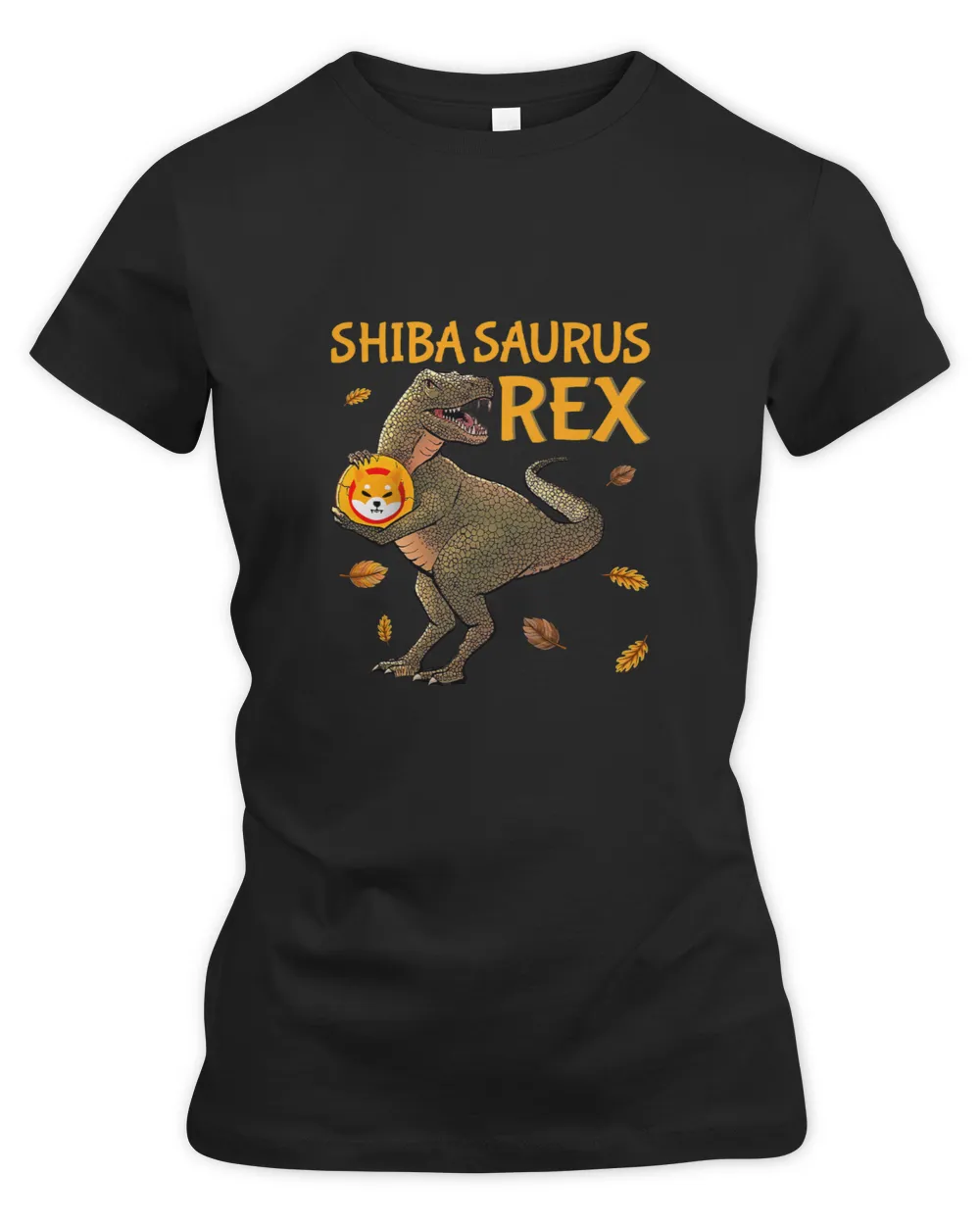 Shiba Inu Coin Dinosaur T Rex Shib Cryptocurrency Token Kids