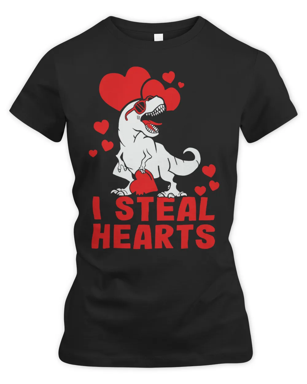 I Steal Hearts Dinosaur Valentines Day For Baby Boys Toddler 2 8