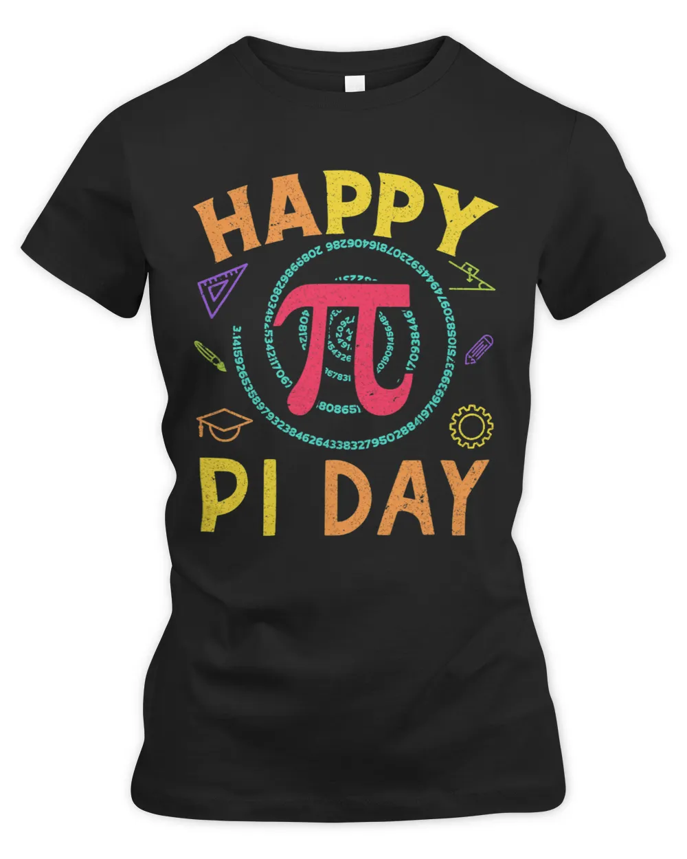 Pi Math Science STEM Gift 3.14 Pi Day Vintage Retro